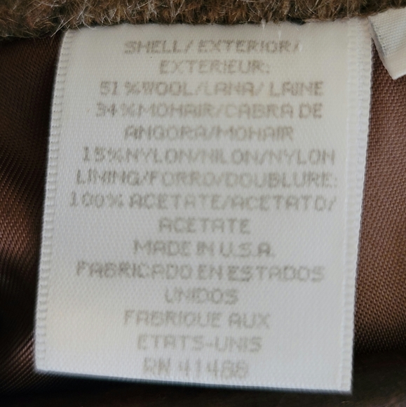 Womens Mohair Coat - Picture 3 of 6